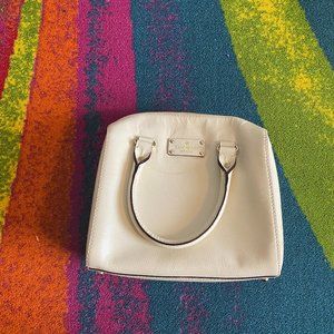 Kate Spade Bags White leather Satchel Purse